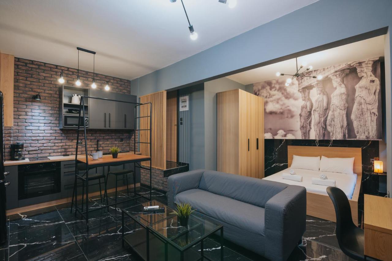 New Modern Ground Floor Apartment By The Sea 塞萨洛尼基 外观 照片